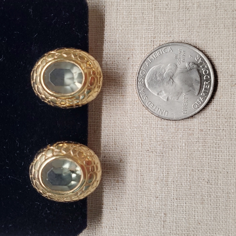 Carolee clip earrings